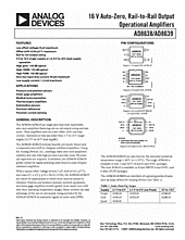 DataSheet AD8638 pdf